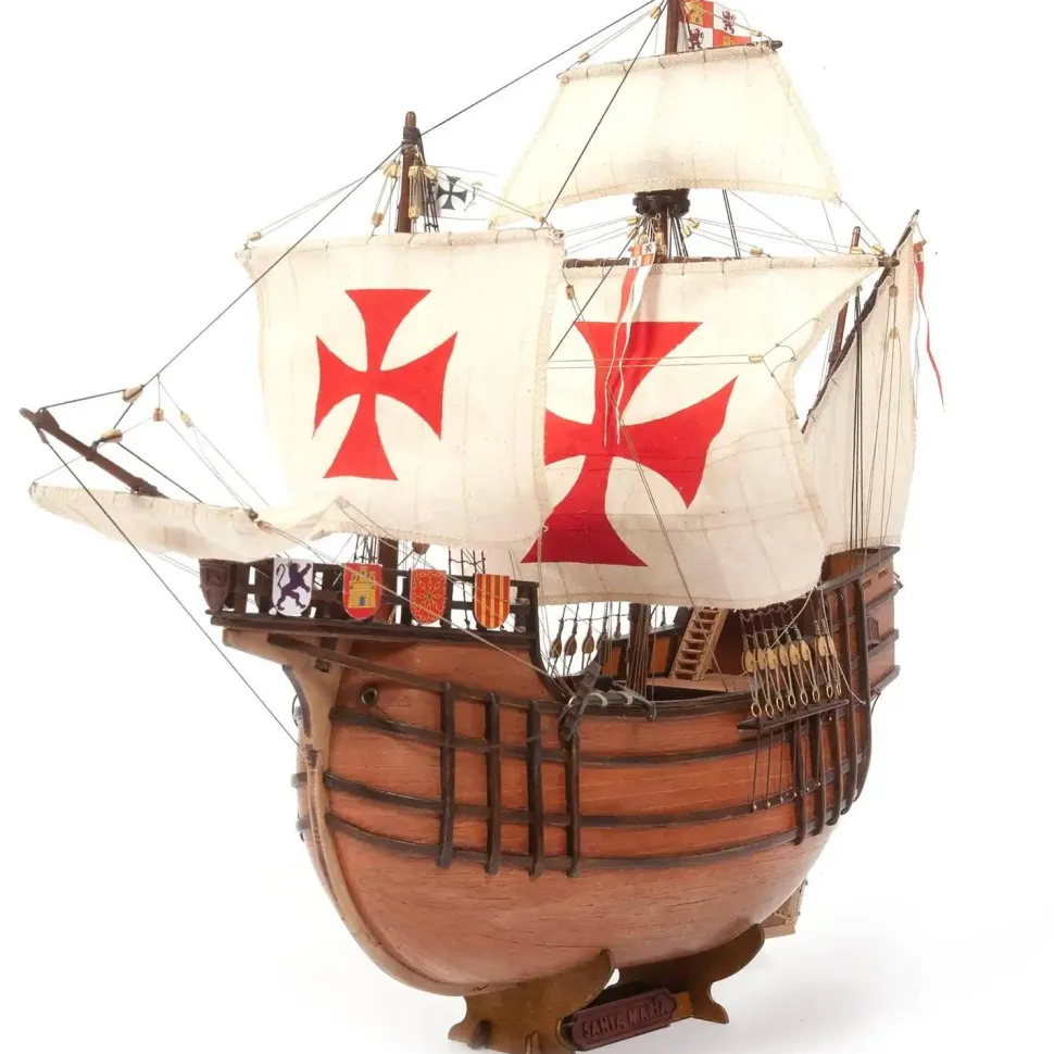 Maquette bateau en bois: Starter Pack - Santa Maria - OCCRE
