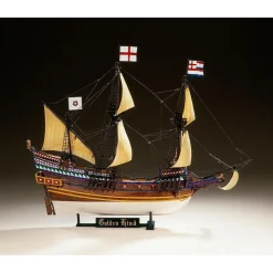 Maquette bateau : Golden Hind - Heller