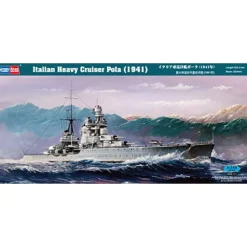 Maquette bateau : Italian Heavy Cruiser Pola 1941 - Hobby Boss