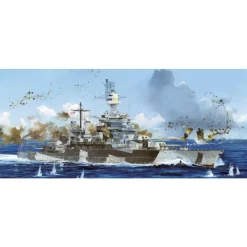 Maquette Bateau Militaire : Cuirasse USS Colorado BB-45 1944 - Trumpeter