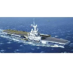 Maquette bateau : Porte-avions Charles de Gaulle - Heller