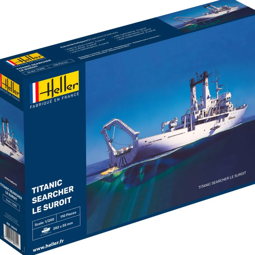Maquette bateau : Titanic Seacher : Le Suroit - Heller