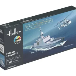 Maquette Bâteau : STARTER KIT : Frégate La Fayette in 1:400 - Heller