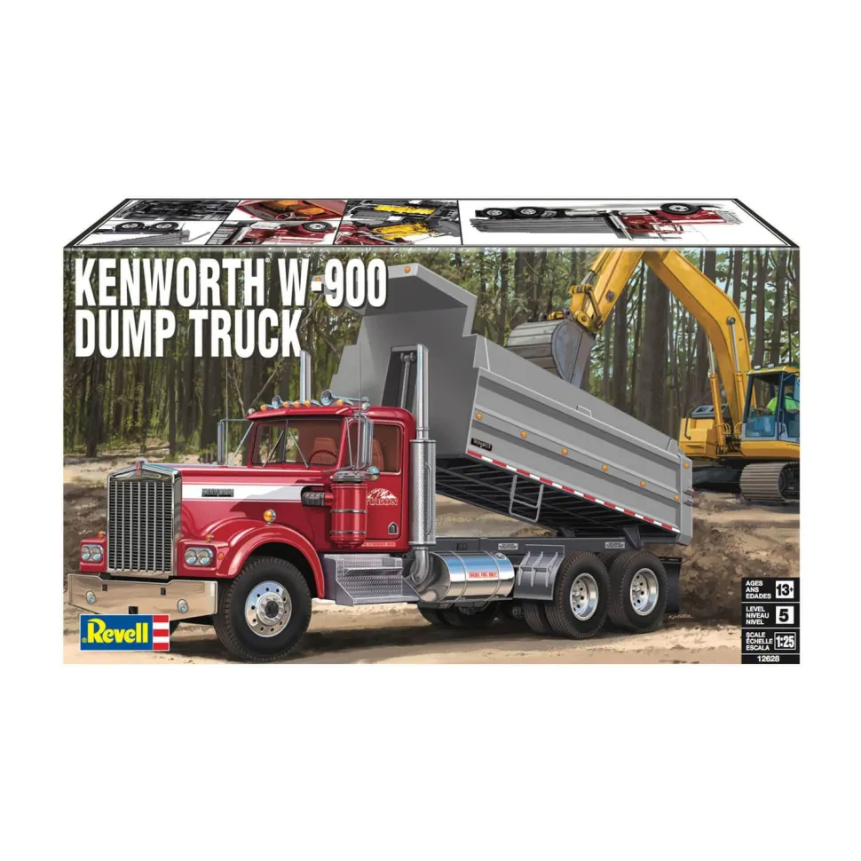 Maquette camion : Kenworth W-900 Dump Truck - Revell