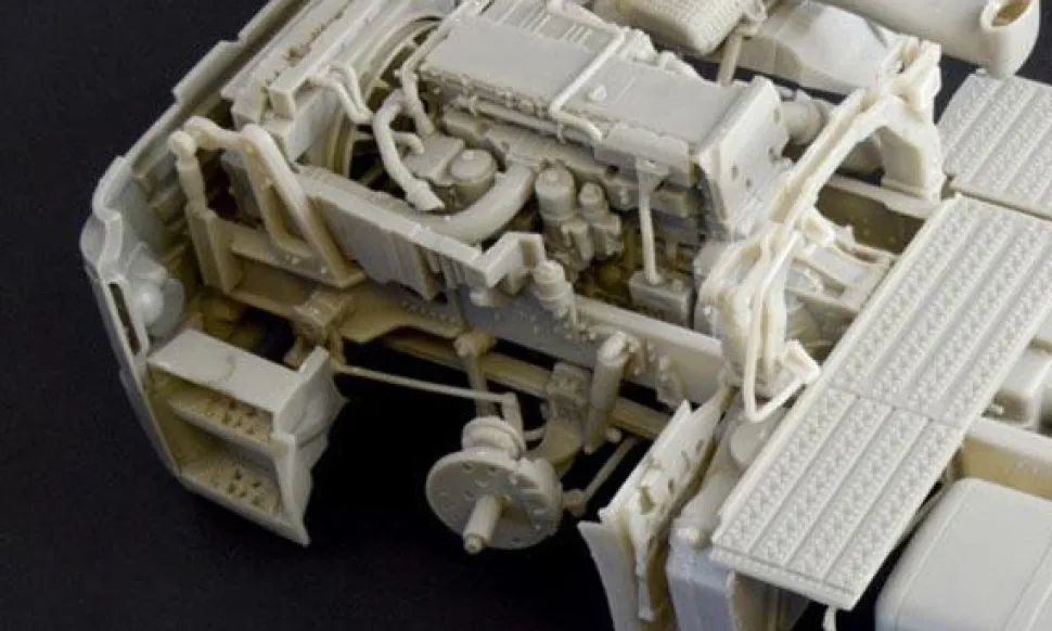 Maquette camion : Mercedes Benz Actros Gigaspace - Italeri