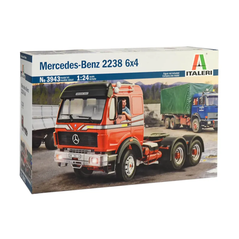 Maquette camion : Mercedes-Benz 2238 6x4 - Italeri