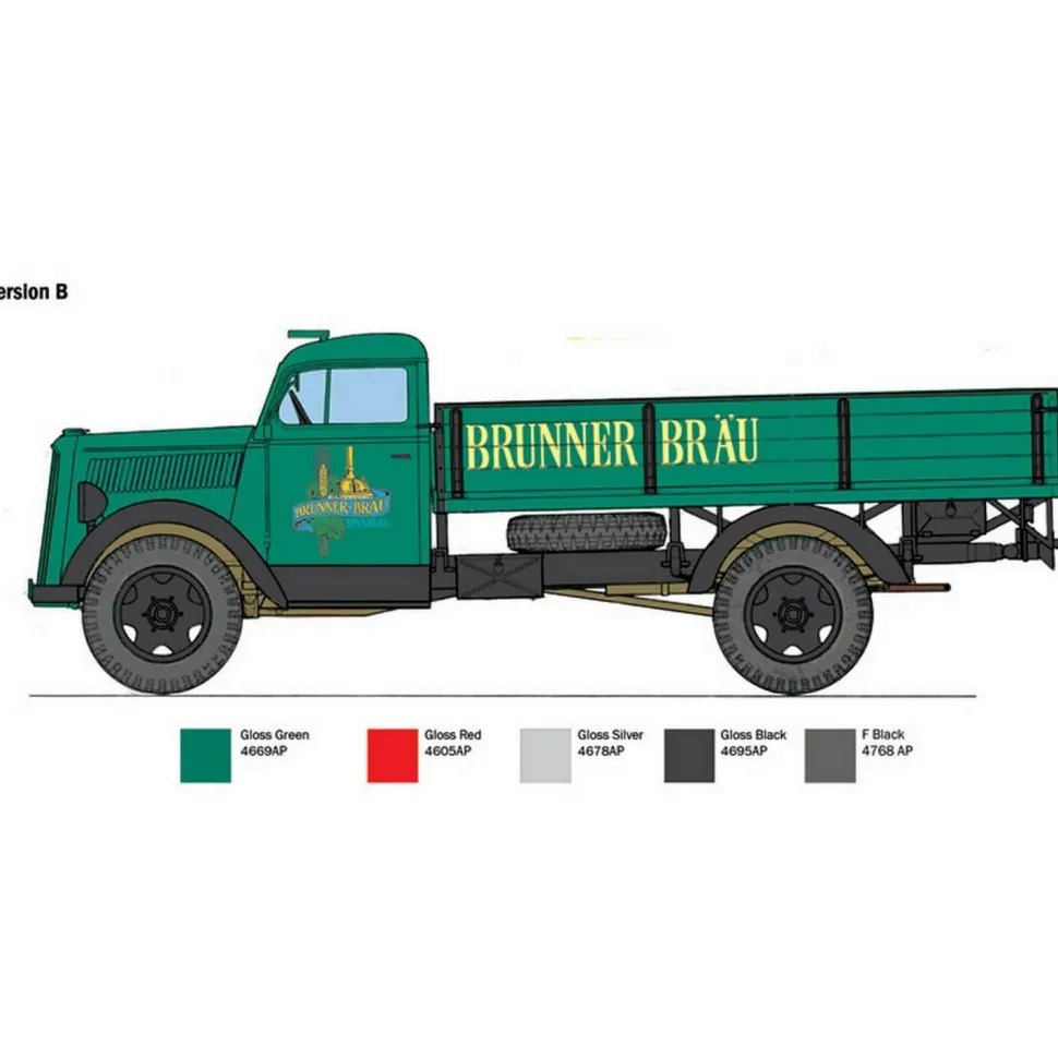 Maquette camion : Opel Blitz Classic - Italeri