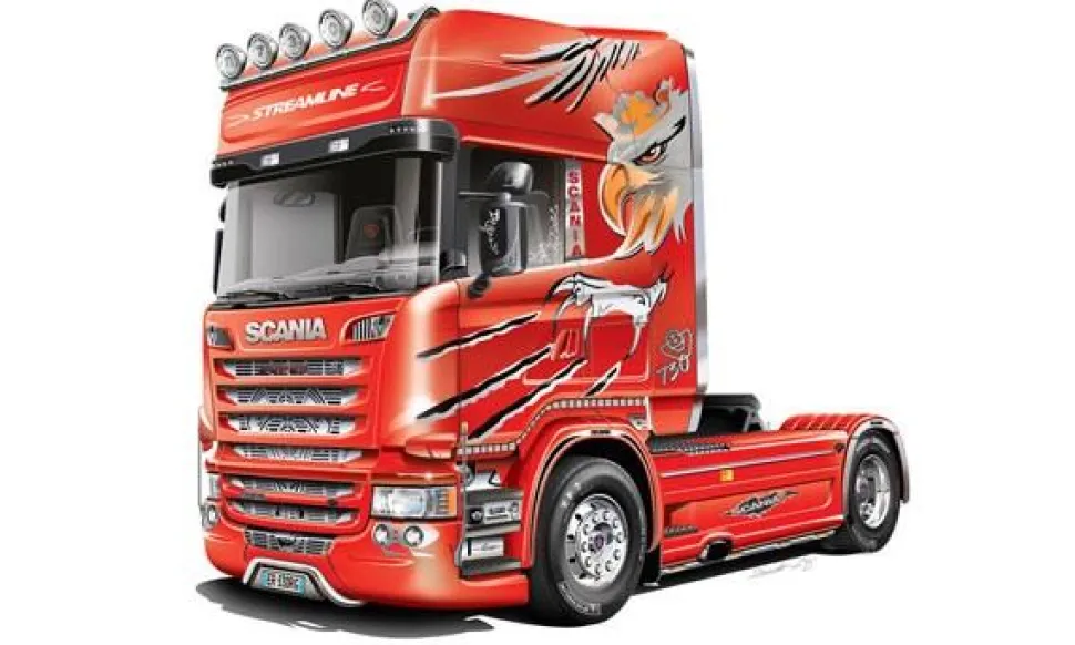Maquette camion : Scania R730 V8 Streamline - Italeri
