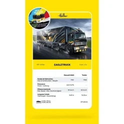 Maquette Camion : STARTER KIT : Eagletruck in 1:24 - Heller