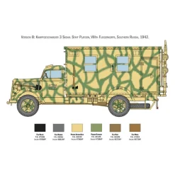 Maquette camion militaire : Opel Blitz Radio - Italeri