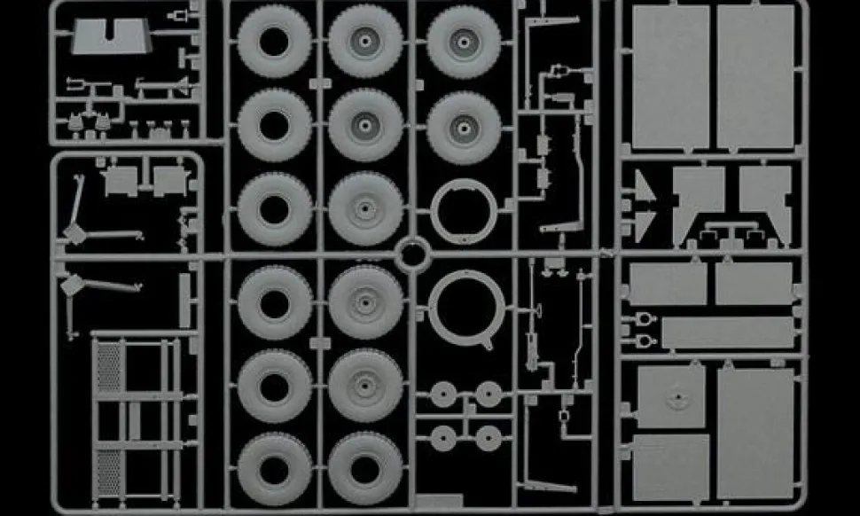 Maquette camion Militaire : M923 Hillbilly Gun Truck - Italeri