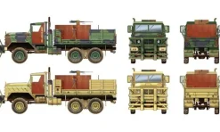 Maquette camion Militaire : M923 Hillbilly Gun Truck - Italeri