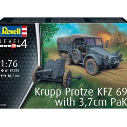 Maquette Camion militaire Krupp Protze KFZ 69 avec plaque diorama - Revell