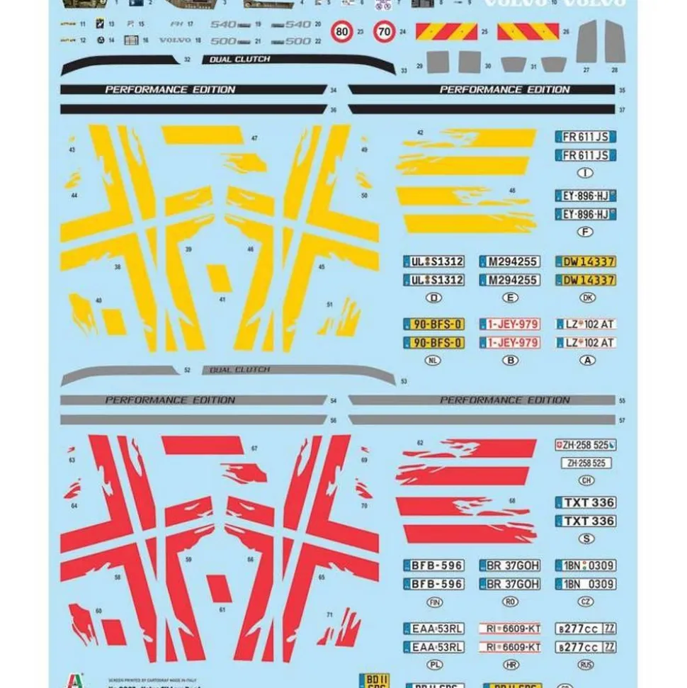Maquette Camion Volvo FH Low Roof - Italeri