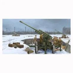 Maquette canon anti aérien 52-K 85mm M1939 soviétique (début de production) - Trumpeter