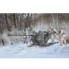 Maquette Canon anti-aérien allemand : FlaK 37 3.7 cm - Trumpeter