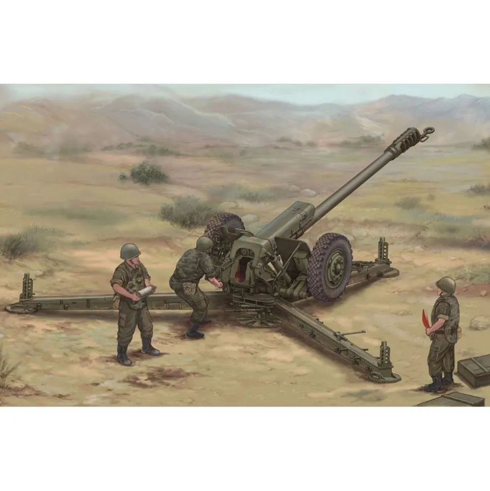 Maquette Canon de division soviétique 85 mm D-44 - Trumpeter