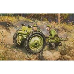 Maquette canon soviétique 76mm avec figurines - Zvezda