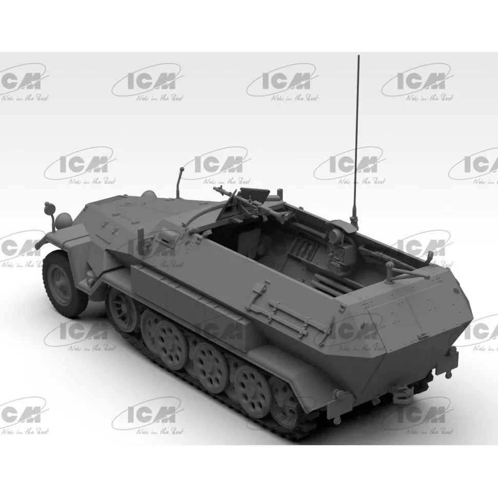 Maquette char : Sd.Kfz.251/1 Ausf.B - ICM