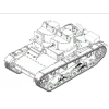 Maquette char : Soviet T-26 char d'infanterie légère Mod 1931 - Hobby Boss