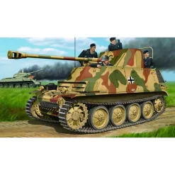 Maquette Char d'assaut : Panzerjaeger II fuer 7.62 cm Pak 36 (Sd.Kfz.132) - Bronco Models