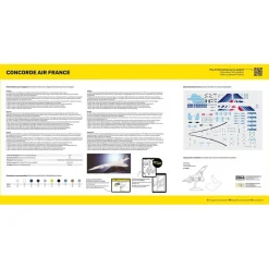 Maquette d'avion : Concorde AirFrance - Heller