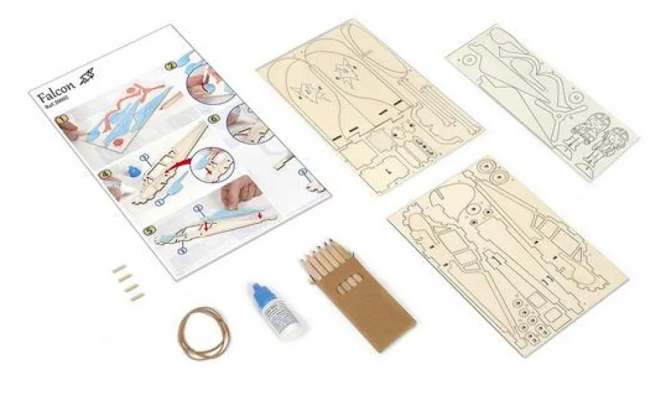 Maquette d'avion en bois : Occre Junior Kit : Falcon - OCCRE