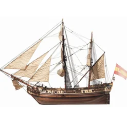 Maquette de bateau en bois : La Candelaria - OCCRE
