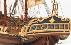 Maquette de bateau en bois : La Candelaria - OCCRE