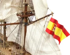 Maquette de bateau en bois : N.S. Mercedes - OCCRE