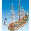 Maquette de bateau en bois : Le Soleil Royal - Mantua