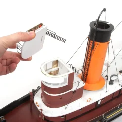 Maquette de bateau en bois : Remorqueur Hercules - OCCRE