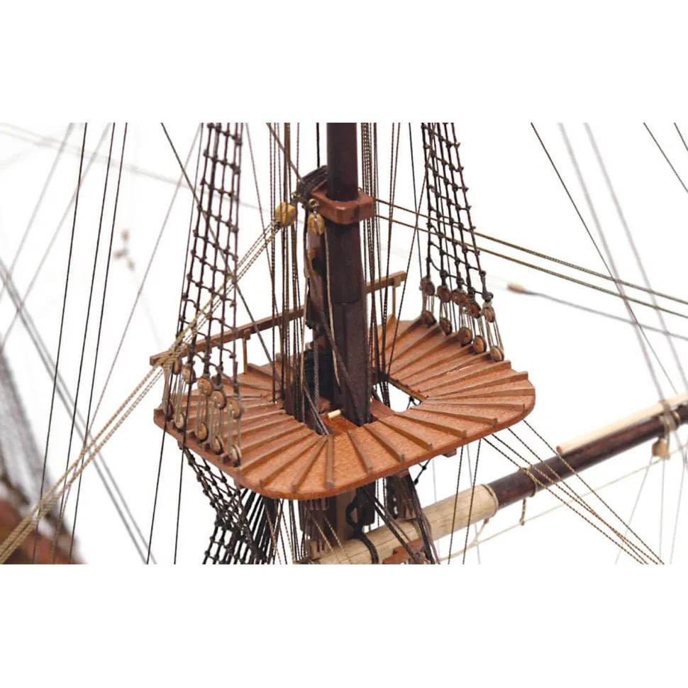 Maquette de bateau en bois : Santisima Trinidad - OCCRE