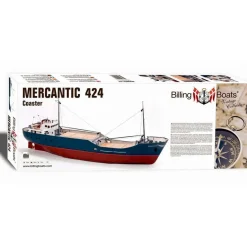 Maquette de bateau en bois : Billing Boat - Mercantic en 1:50 - Billing boats