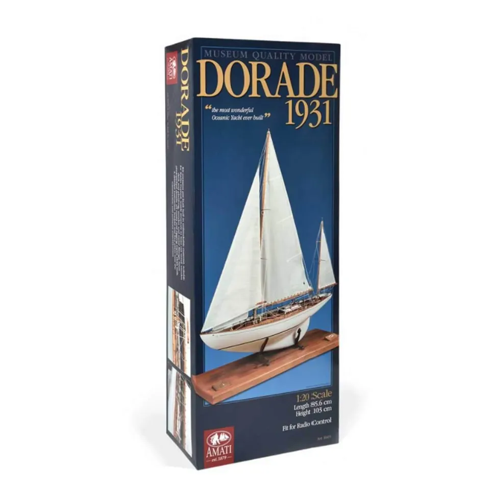 Maquette de bateau en bois : Dorade - Amati