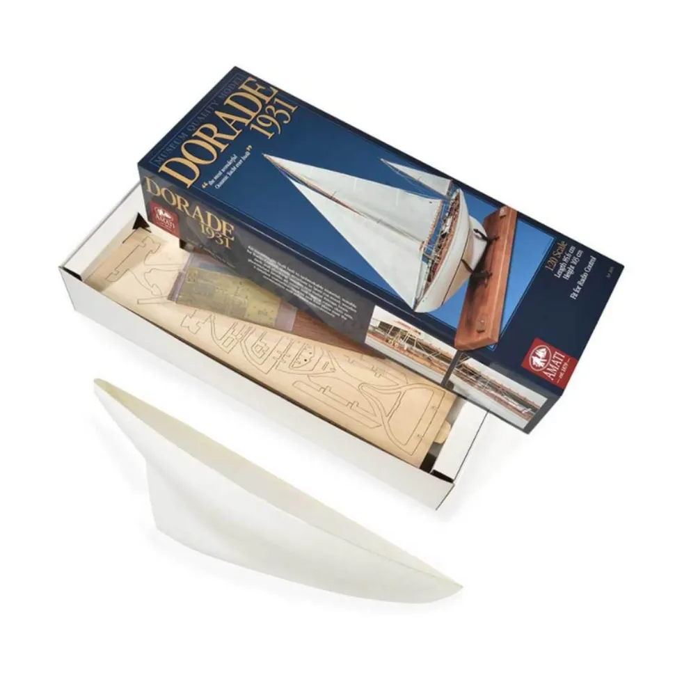 Maquette de bateau en bois : Dorade - Amati