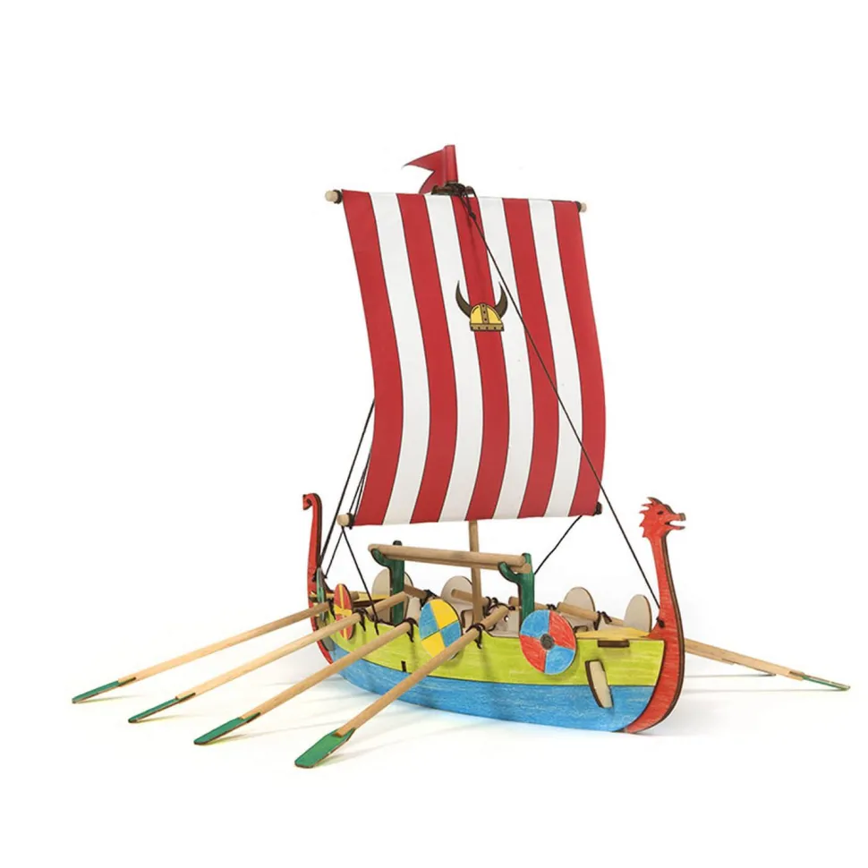 Maquette de bateau en bois : Occre Junior Kit : Viking - OCCRE