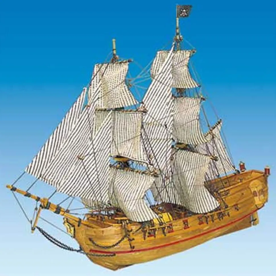 Maquette de bateau en bois : Black Falcon - Mantua
