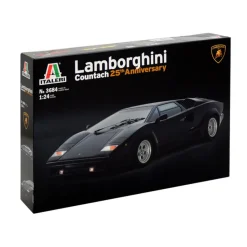 Maquette de voiture : Lamborghini Countach (25 ans) - Italeri