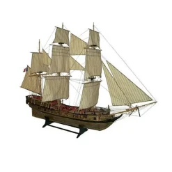 Maquette en bois - Corsaire Français Le Tonnant - Soclaine