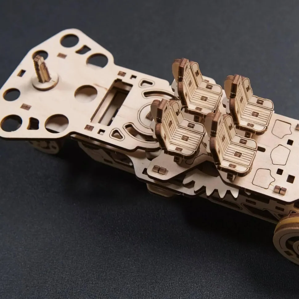 Maquette en bois : Aéroglisseur de sauvetage - Ugears