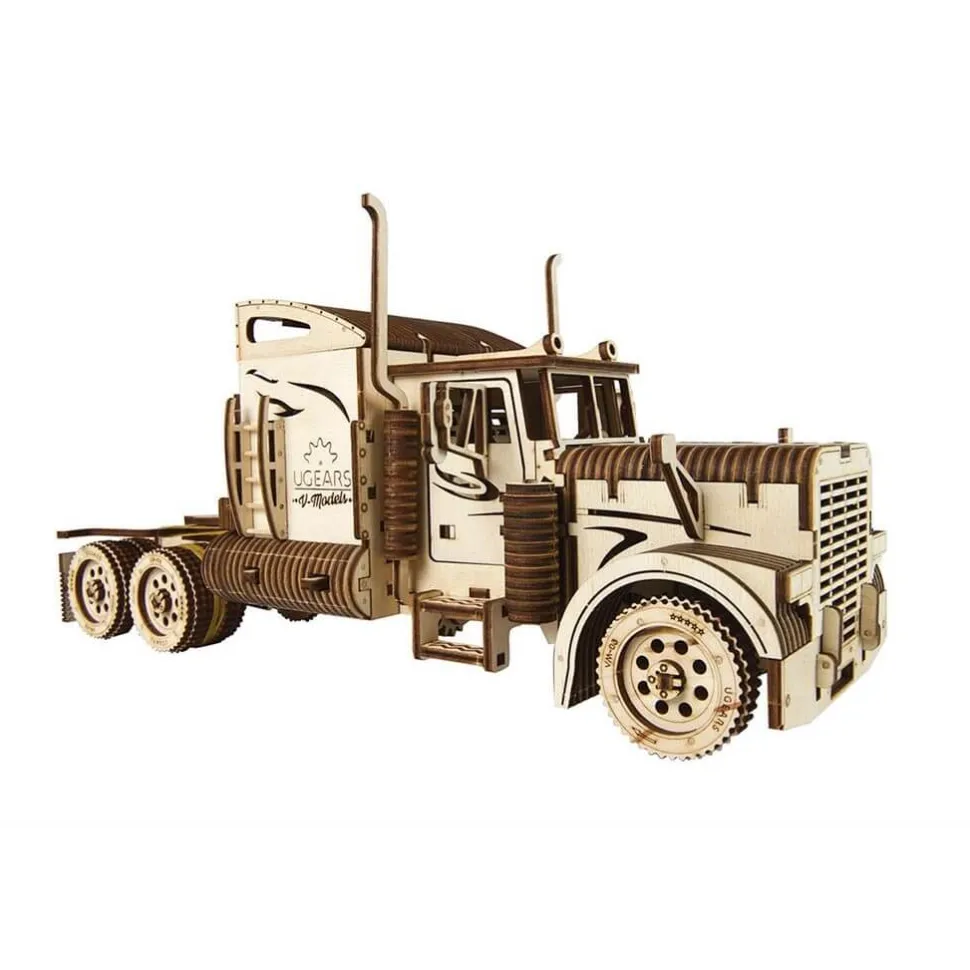 Maquette en bois : Camion heavy boy, modèle mécanique - Ugears