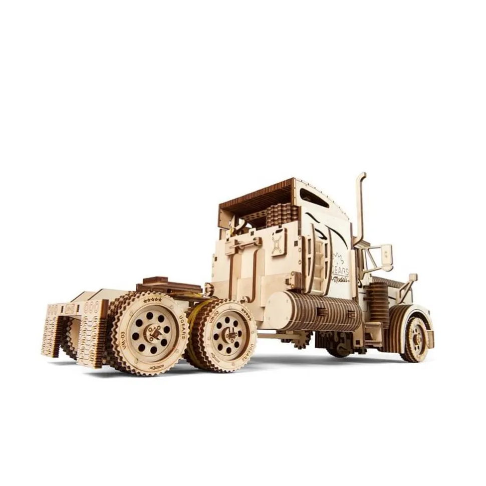 Maquette en bois : Camion heavy boy, modèle mécanique - Ugears