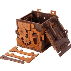 Maquette en bois : casse tête coffret templier - Wooden City