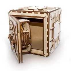 Maquette en bois : Coffre Fort, modèle mécanique - Ugears