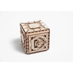 Maquette en bois : Coffre Fort, modèle mécanique - Ugears