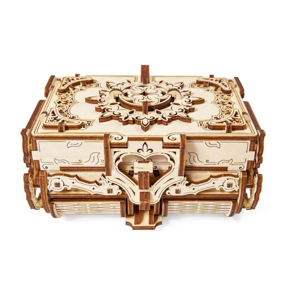 Maquette en bois : Coffre - Ugears