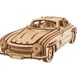 Maquette en bois : coupé sport à ailerons - Ugears