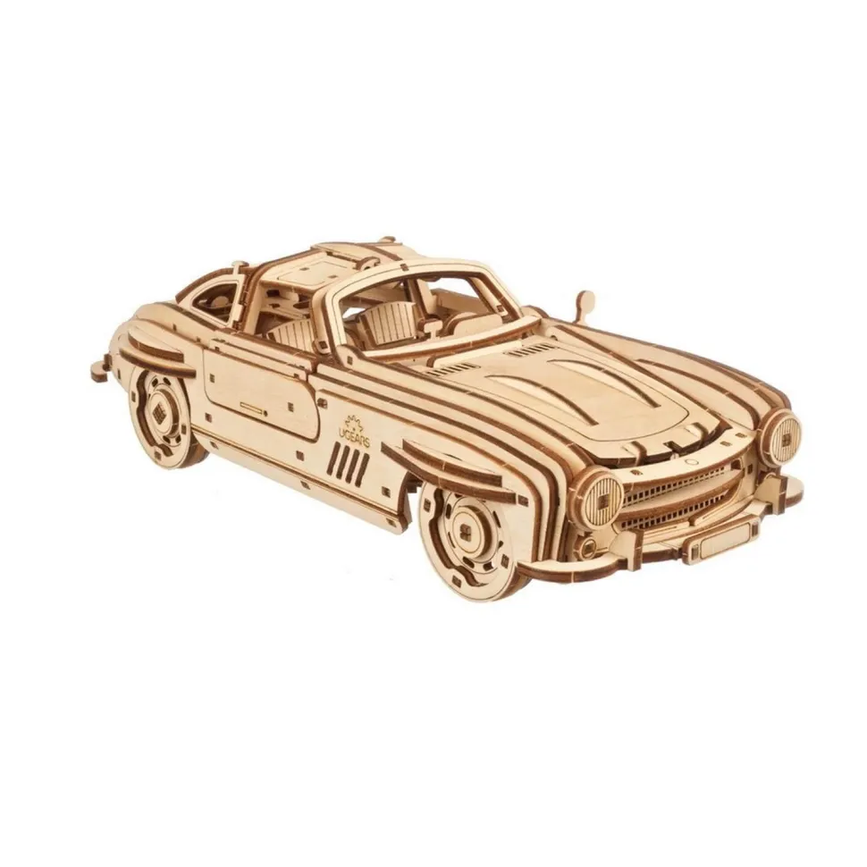 Maquette en bois : coupé sport à ailerons - Ugears