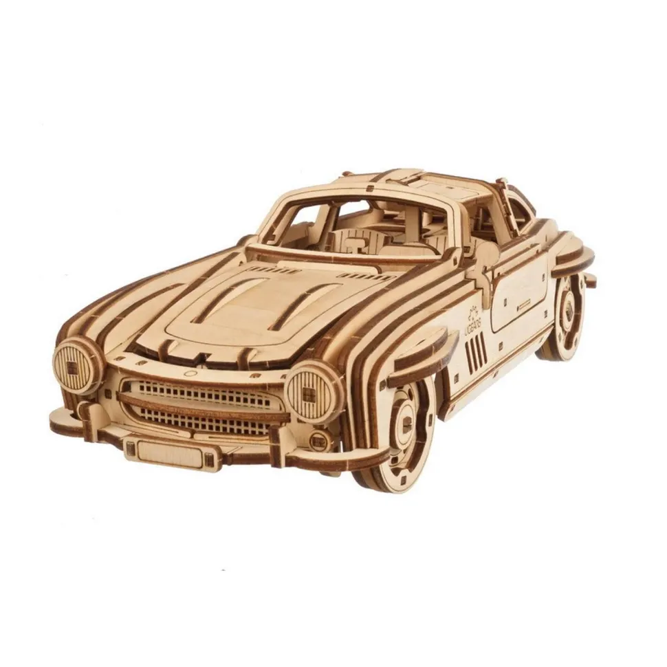Maquette en bois : coupé sport à ailerons - Ugears